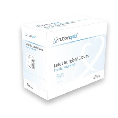 Luvas Cirurgicas Latex c/pó esterilizadas
