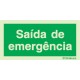 Placa Sinalização Emergência - Saída de Emergência