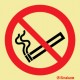 Placa Sinalização Proibição - Fumar