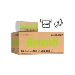 Toalha de Mão Folha Renovagreen Zig-Zag